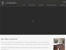 Tablet Screenshot of jcrm-advogados.pt